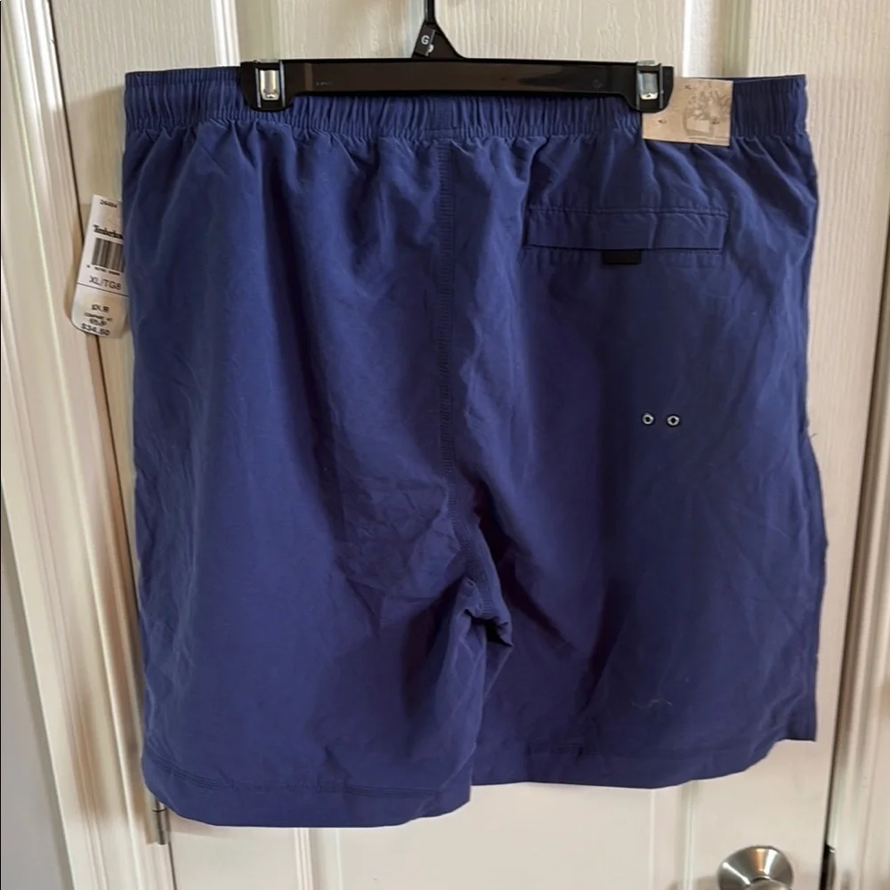Timberland blue drawstring, swim trunk size extra large